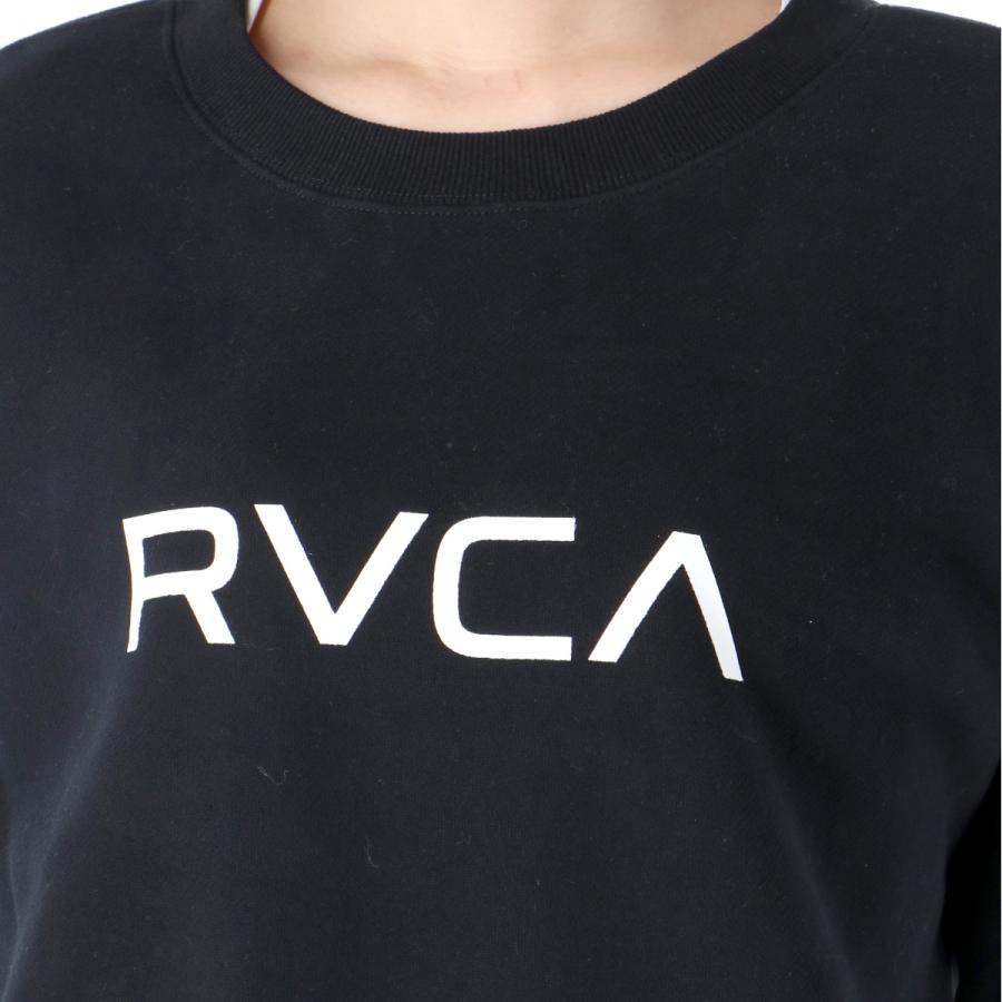 ルーカ スウェットシャツ レディース 上 秋冬用 RVCA 裏起毛 クルーネック オーバーサイズ トレーニングウェア BC044045 送料無料 アウトレット｜adistyle｜12