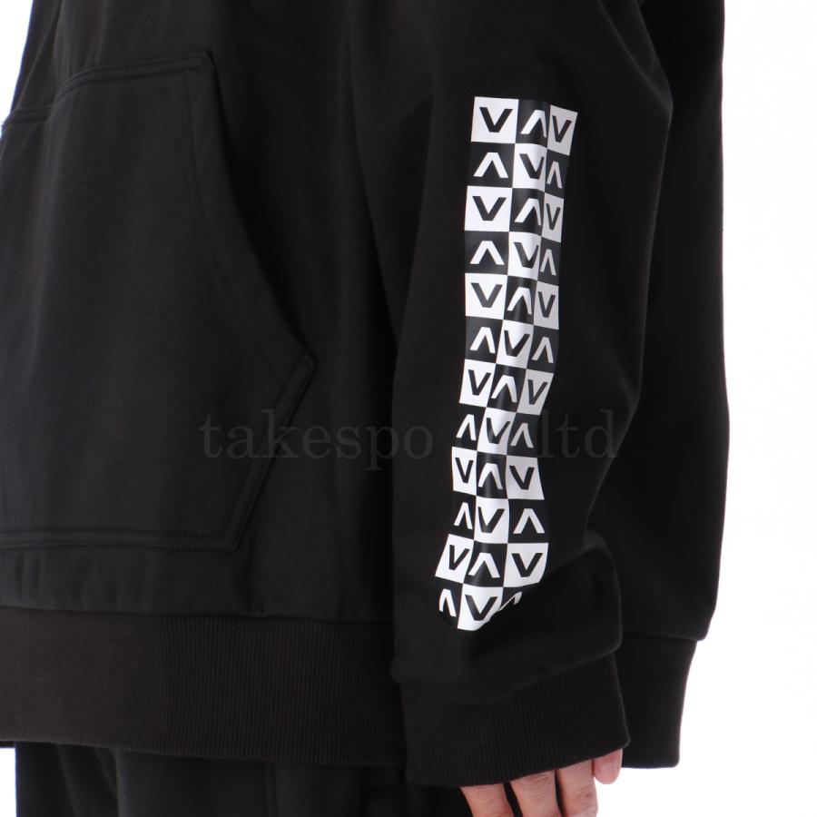 ルーカ スウェット メンズ 上下 RVCA パーカー パンツ 防風 はっ水 フリース 起毛 バックプリント 袖ロゴ プルオーバー フーディ トレーニン スウェット メンズ 運動着 部活 ルームウェア 上下セット