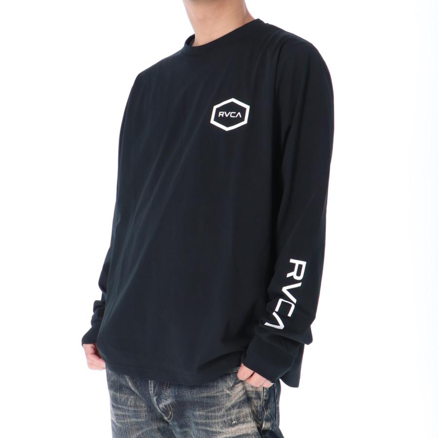 ルーカ ラッシュガード メンズ RVCA 長袖 ロンT マリンスポーツ 吸汗 速乾 UVカット バックプリント付き サーフ BE041801 送料無料｜adistyle｜09