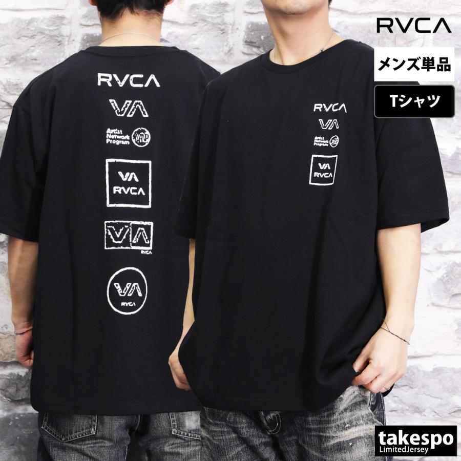 ルーカ Tシャツ メンズ 上 RVCA 半袖 バックプリント付き アウトドア マリン サーフィン BE04A236 送料無料｜adistyle｜06