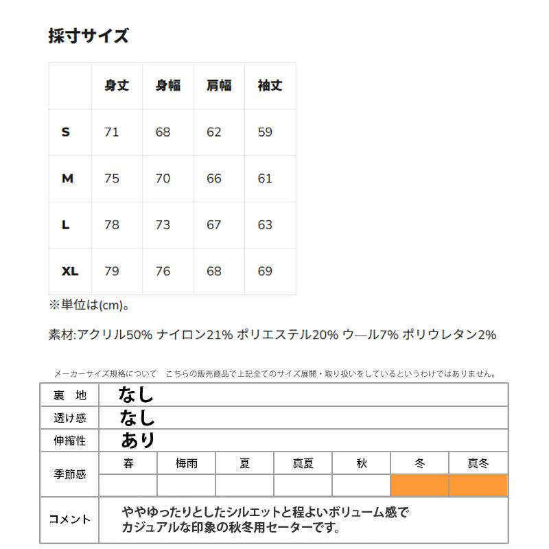 RVCA（ルーカ） セーター メンズ ブランド ビッグルーカ BF042650 送料