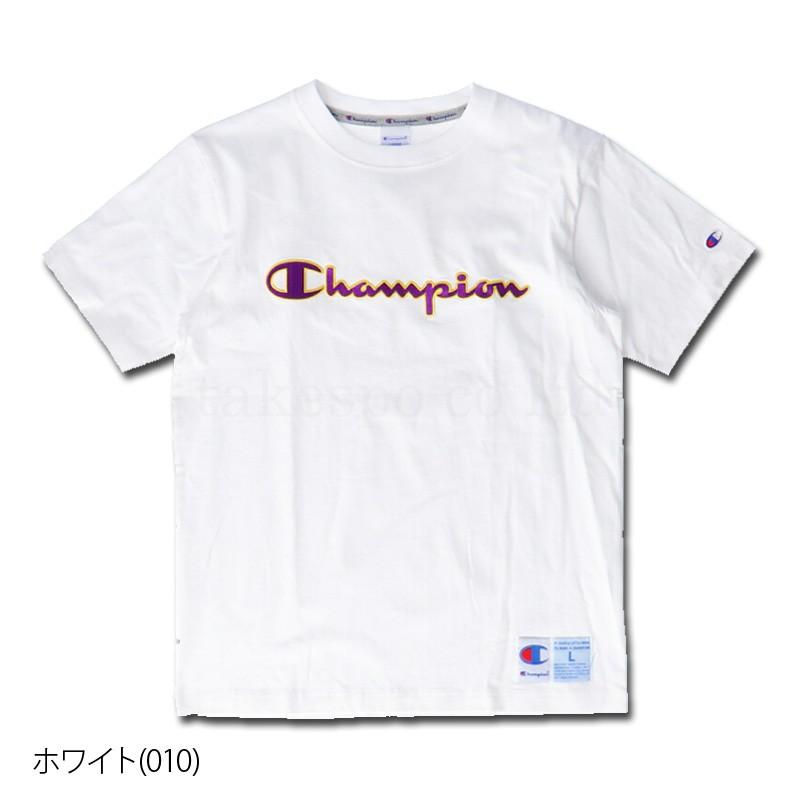 チャンピオン Tシャツ メンズ 上 Champion 半袖 ビッグロゴ 綿100% C3Q301｜adistyle｜03