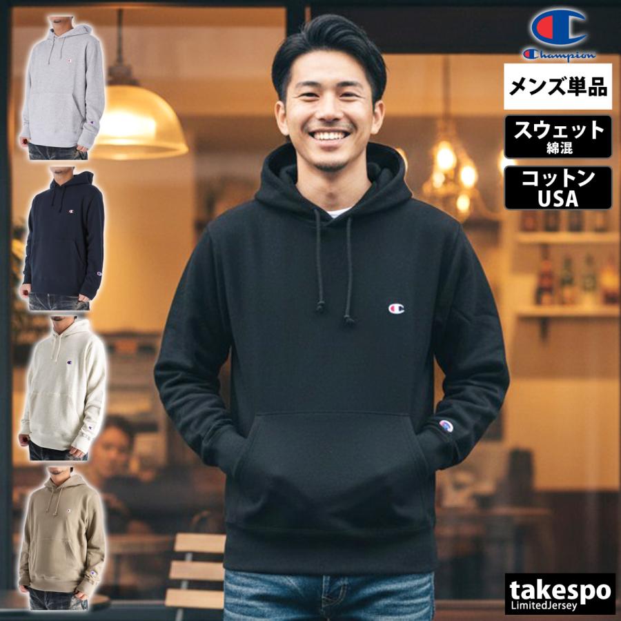 Champion SWEET  フーディ Lサイズ Champion（チャンピオン） リバースウィーブ プリント スウェット