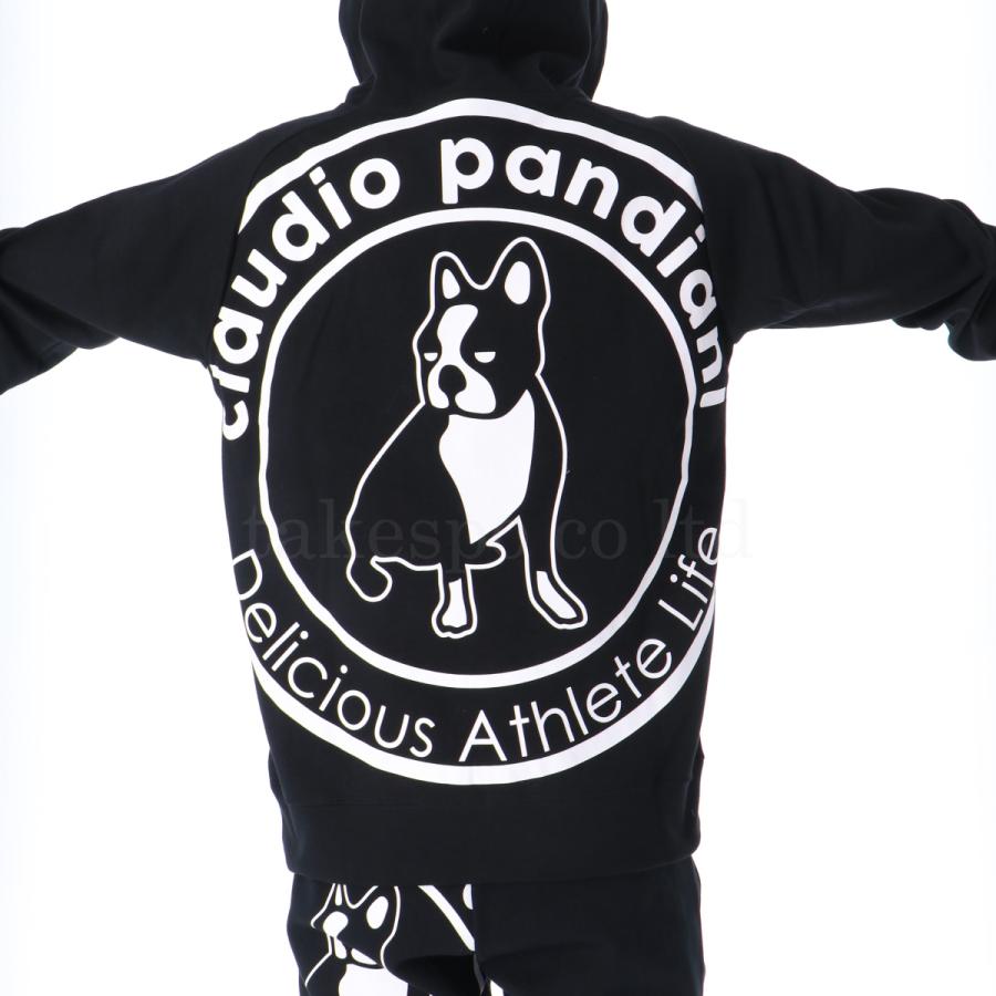 クラウディオ パンディアーニ スウェット メンズ 上下 Claudio Pandiani パーカー パンツ フルジップ トレーニングウェア CP23D21 送料無料 メンズ クラウディオ パンディアーニ スウェット トレーニングウェア セットアップ 運動着 部活 ルームウェア 上下セット