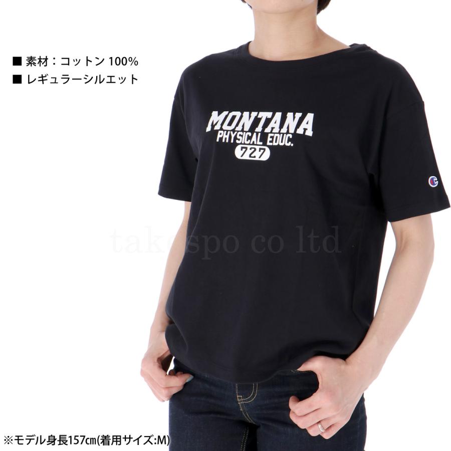 チャンピオン Tシャツ レディース 上 Champion 半袖 綿100 CWV334｜adistyle｜07