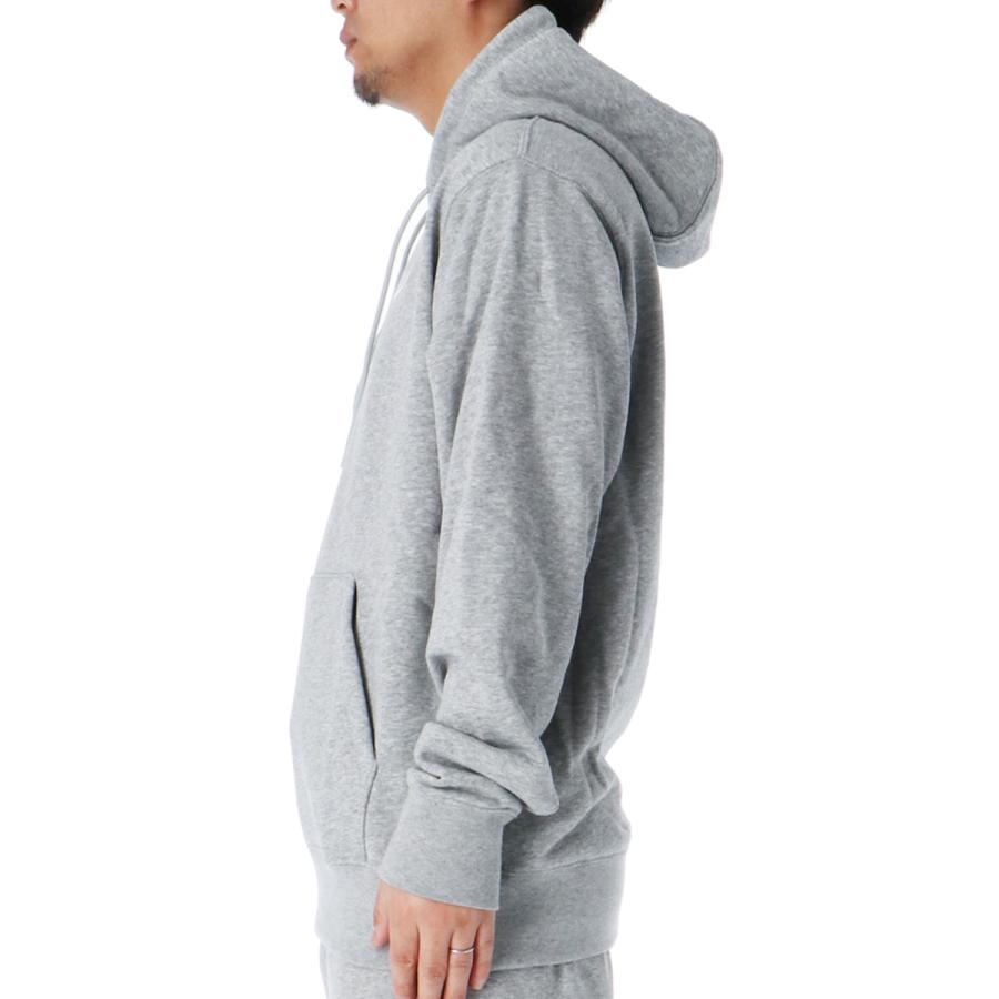 #️⃣Nike グレー フード付きパーカー Mサイズ スウェットパーカー NSW CLUB裏毛フードスウェットJK FN3885-063