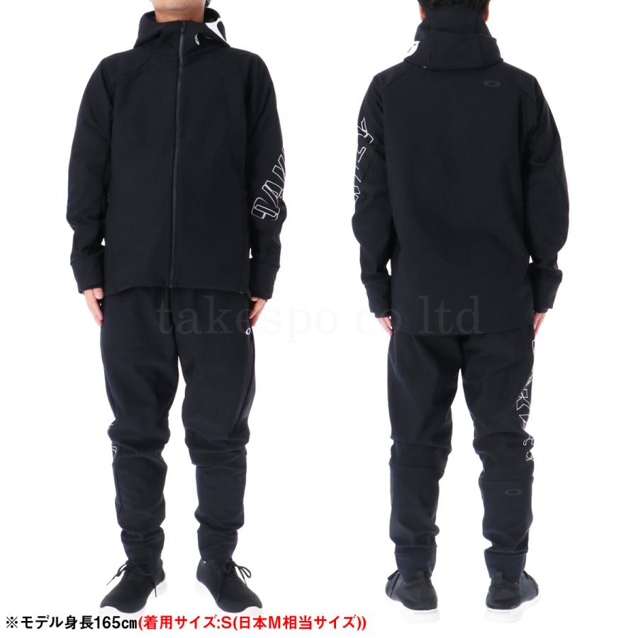 オークリー ウインドブレーカー メンズ 上下 OAKLEY パーカー パンツ 裏トリコット起毛 裏点接触 はっ水 撥水 防風 保温 4WAYストレッチ メンズ ウインドブレーカー セットアップ 運動着 通学 部活 ウィンドブレーカー セット 上下セット