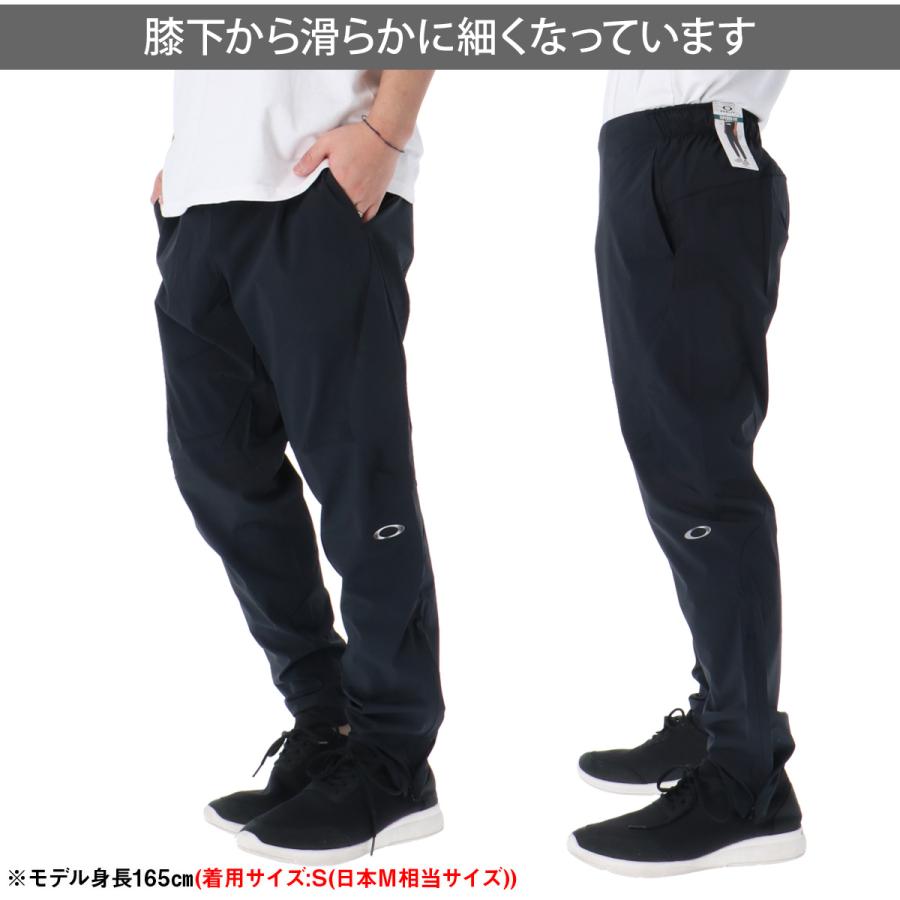 OAKLEY（オークリー） 薄手 ジャージ 上下 メンズ セットアップ 黒 白