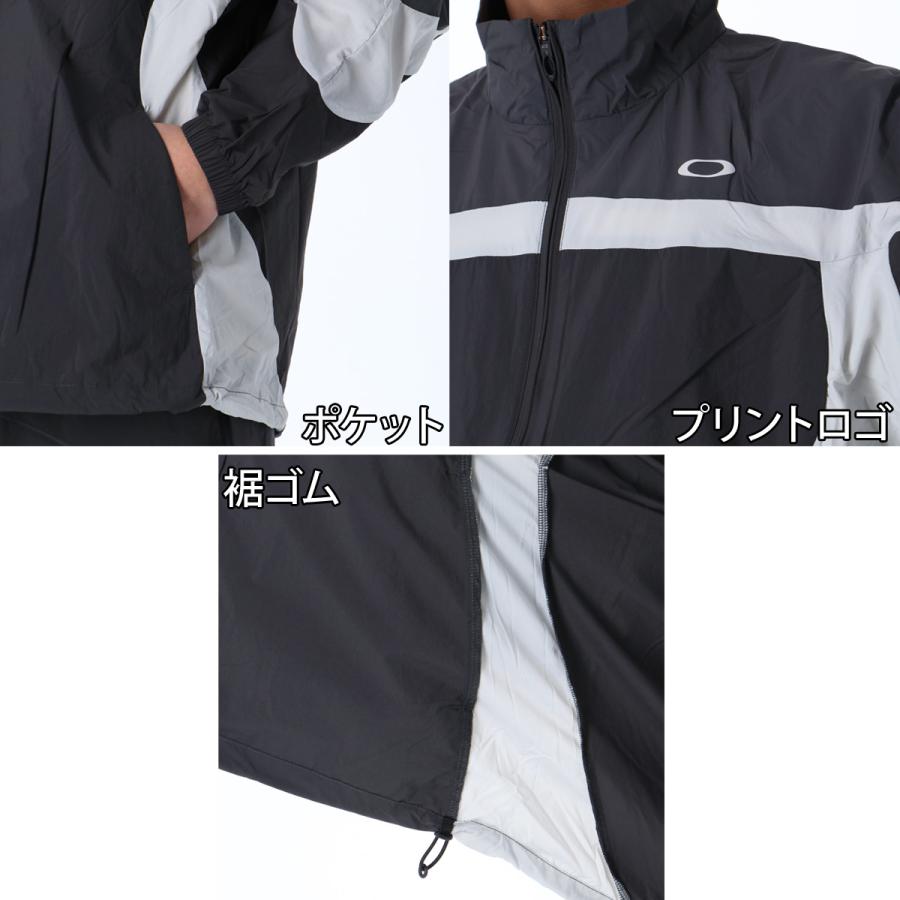 アニキ　Oakley グラフィックウィンドブレーカー　上下　メンズＬＬ OAKLEY（オークリー） ウインドブレーカー 上下 メンズ セットアップ