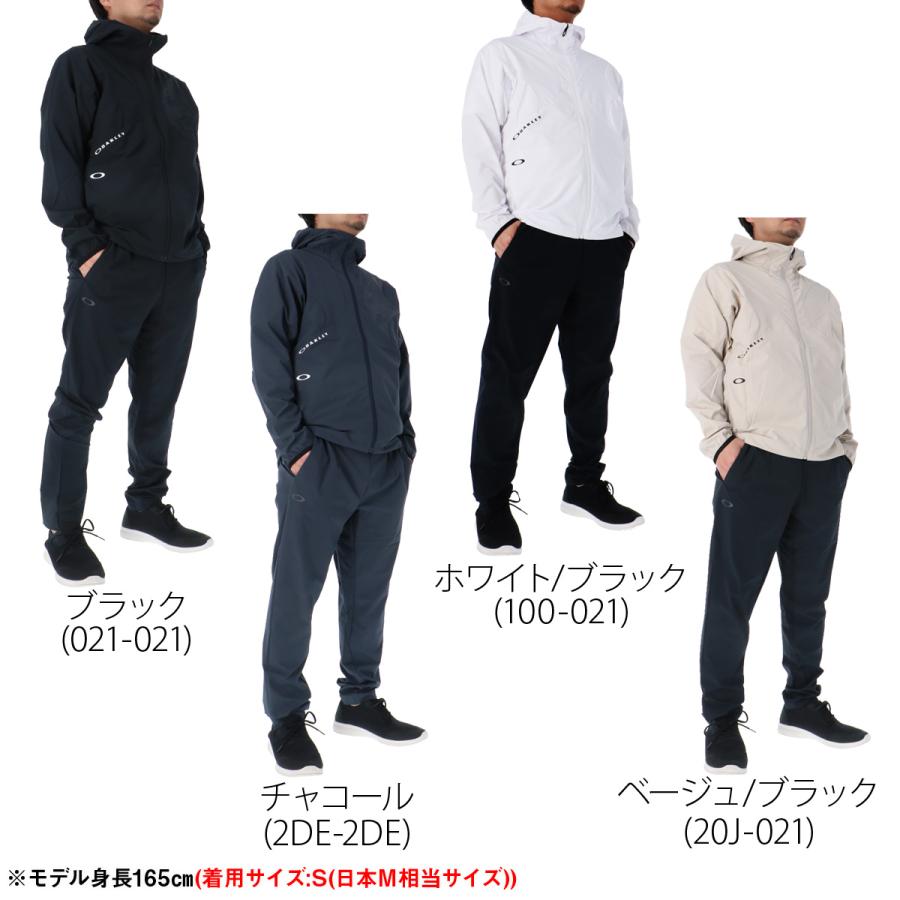 OAKLEY（オークリー） 薄手 ジャージ 上下 メンズ セットアップ フード