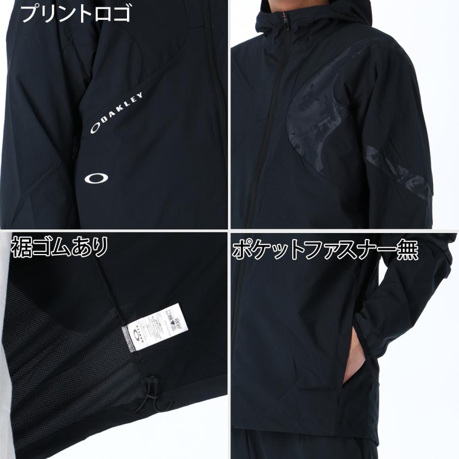 Oakley フリースジャージ上下2点セット☆生地厚め☆黒美品 OAKLEY（オークリー） ジャージ 上下 セットアップ ジュニア ブランド