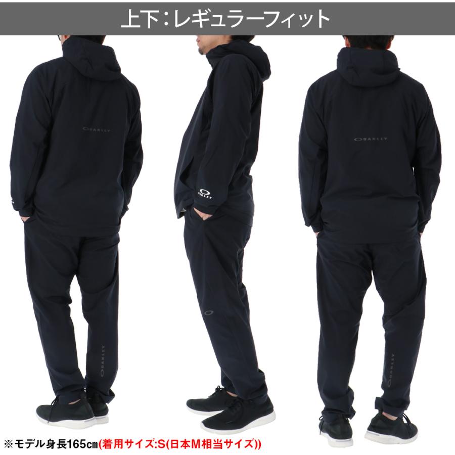 OAKLEY（オークリー） 薄手 ジャージ 上下 メンズ セットアップ フード