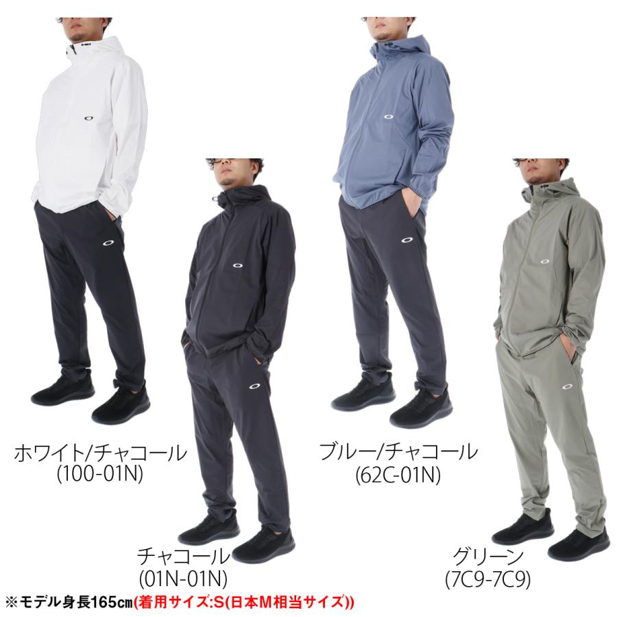 OAKLEY Lサイズ 上下セットアップ　サイズ M OAKLEY（オークリー） 薄手 ジャージ 上下 メンズ セットアップ 吸汗