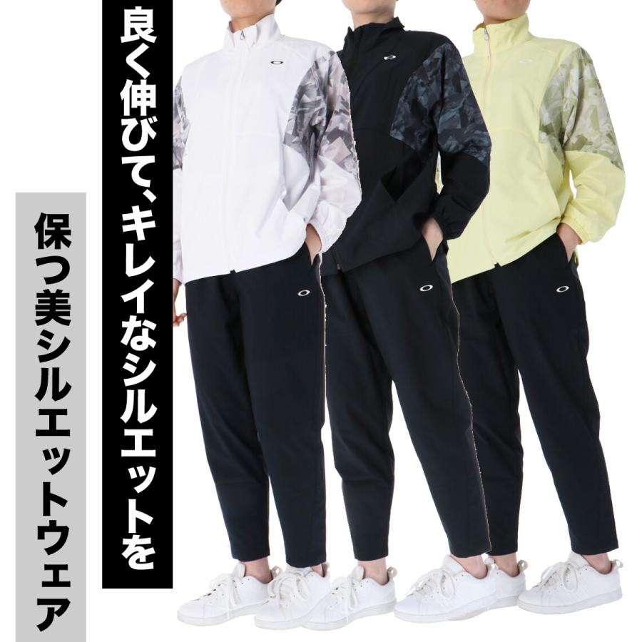 OAKLEY（オークリー） 薄手 ジャージ 上下 レディース セットアップ