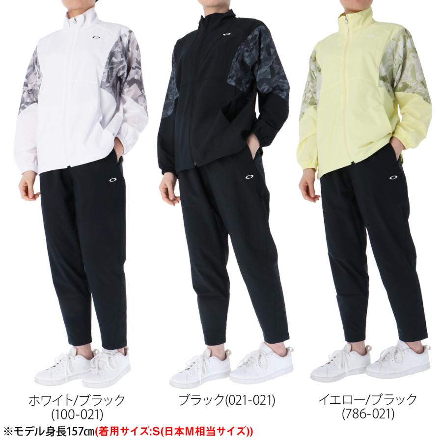 OAKLEY（オークリー） 薄手 ジャージ 上下 レディース セットアップ
