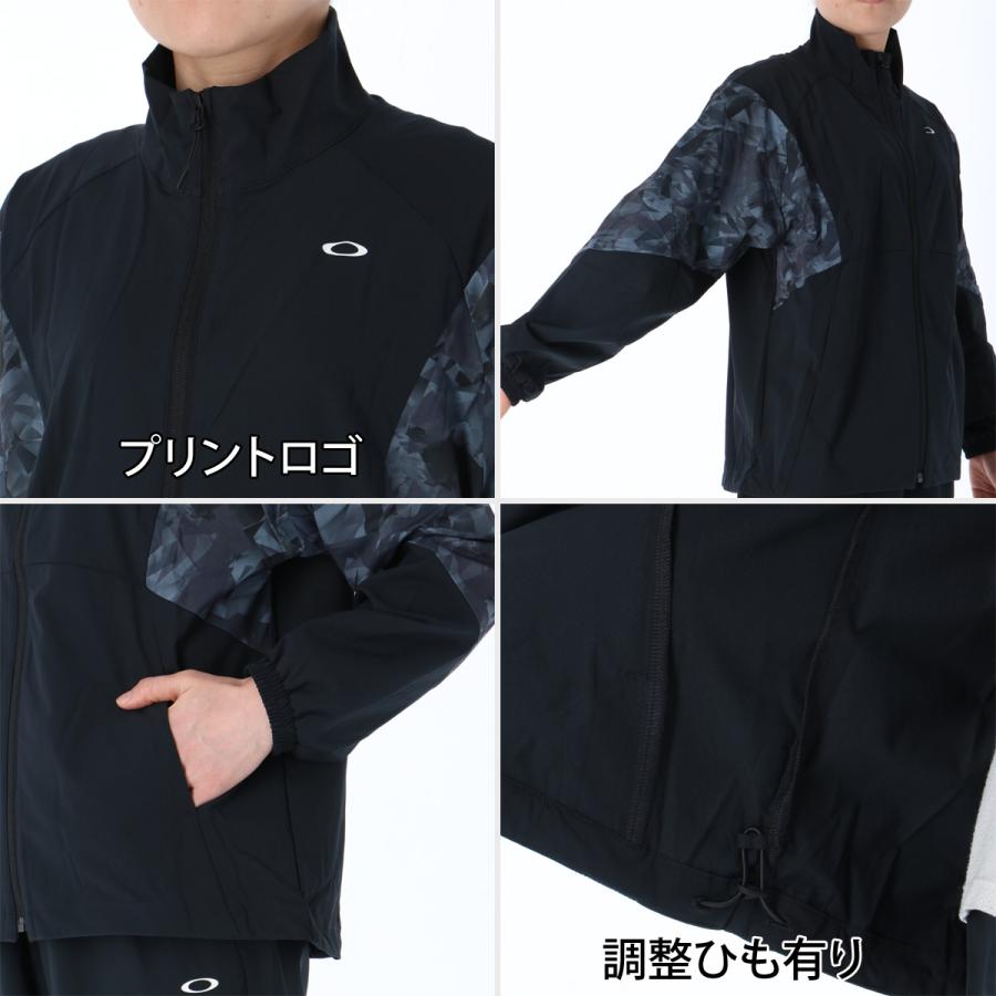 OAKLEY（オークリー） 薄手 ジャージ 上下 レディース セットアップ