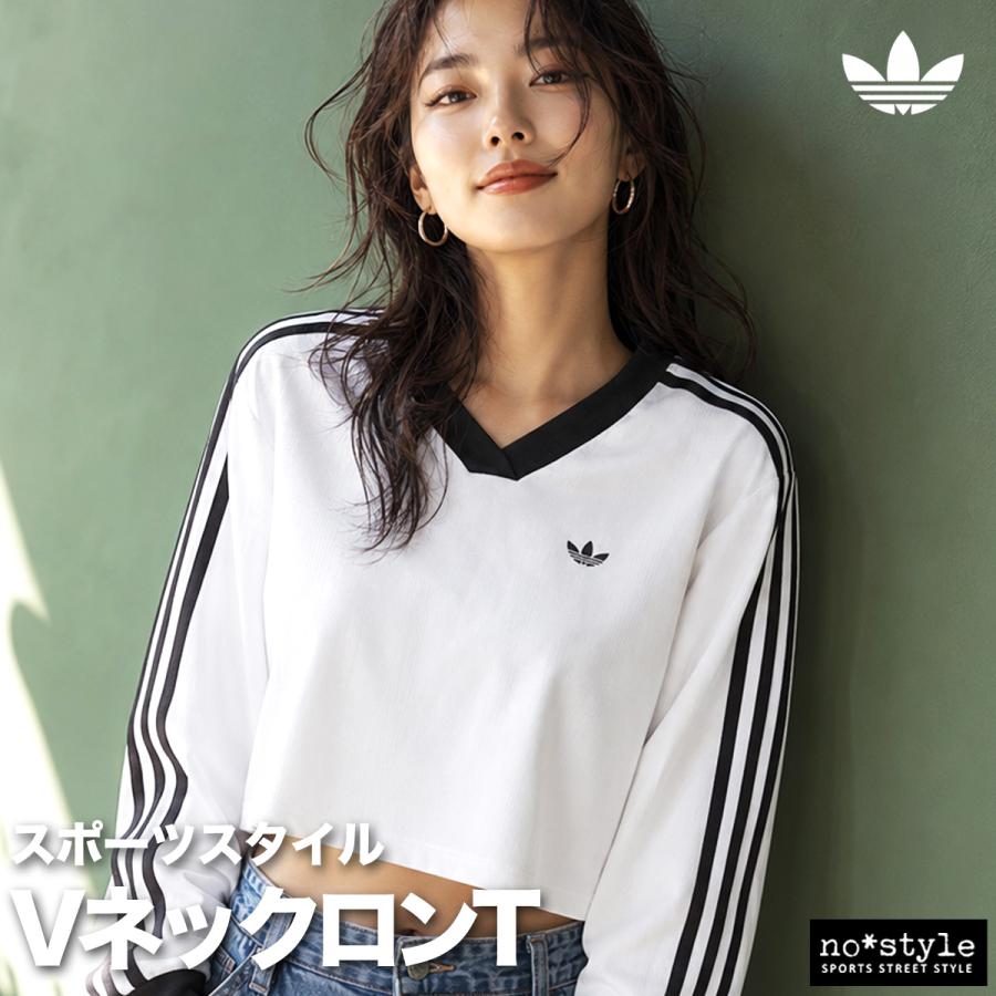 adidas Originals ロンT 長袖Tシャツ レディース ブランド アディダス