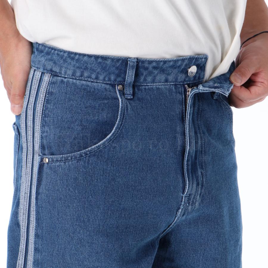 定価3.2万 wjk heavy jersey longknitデニムパンツXL