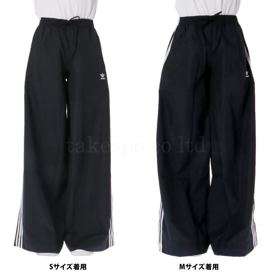 新品L Adidas 3-Stripesワイドパンツ ブラックJV9943 Amazon | [アディダス] ロングパンツ ダンス 3ストライプス