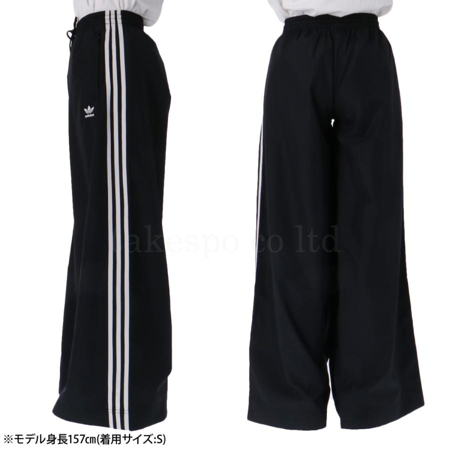 新品L Adidas 3-Stripesワイドパンツ ブラックJV9943 新品L Adidas 3-Stripesワイドパンツ ブラックJV9943 adidas】3