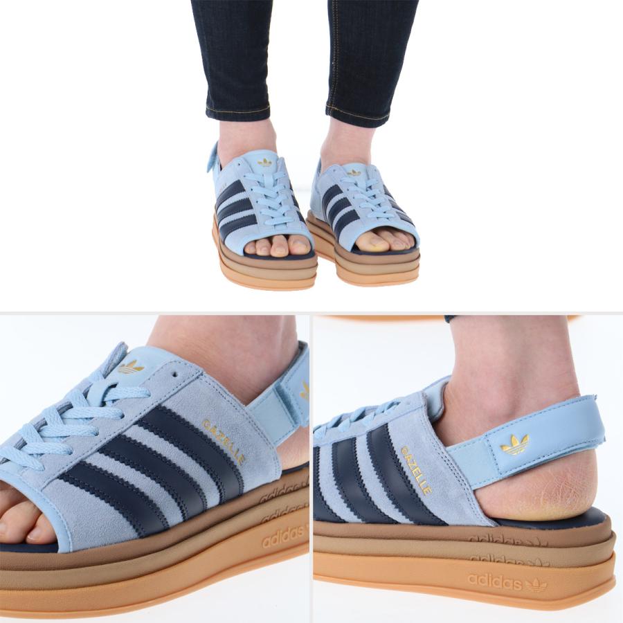 アディダス オリジナルス サンダル ガゼル 24.5 adidas Originals アディダス オリジナルス サンダル レディース
