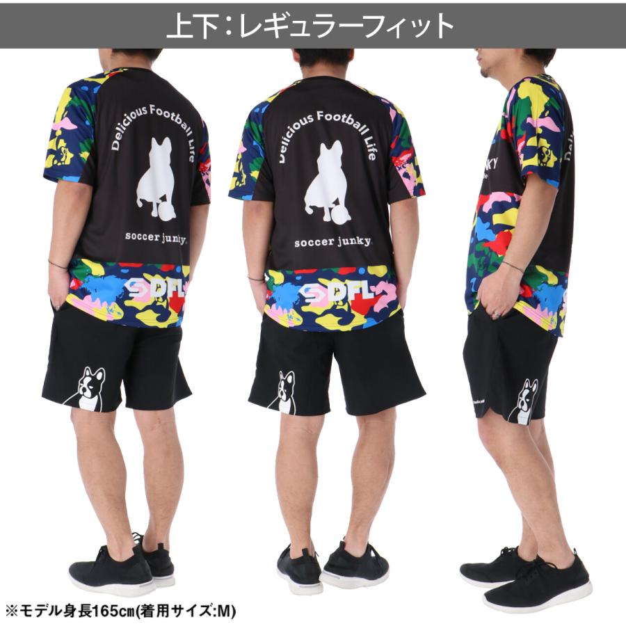 サッカージャンキー Tシャツ ハーフパンツ 上下 メンズ セットアップ