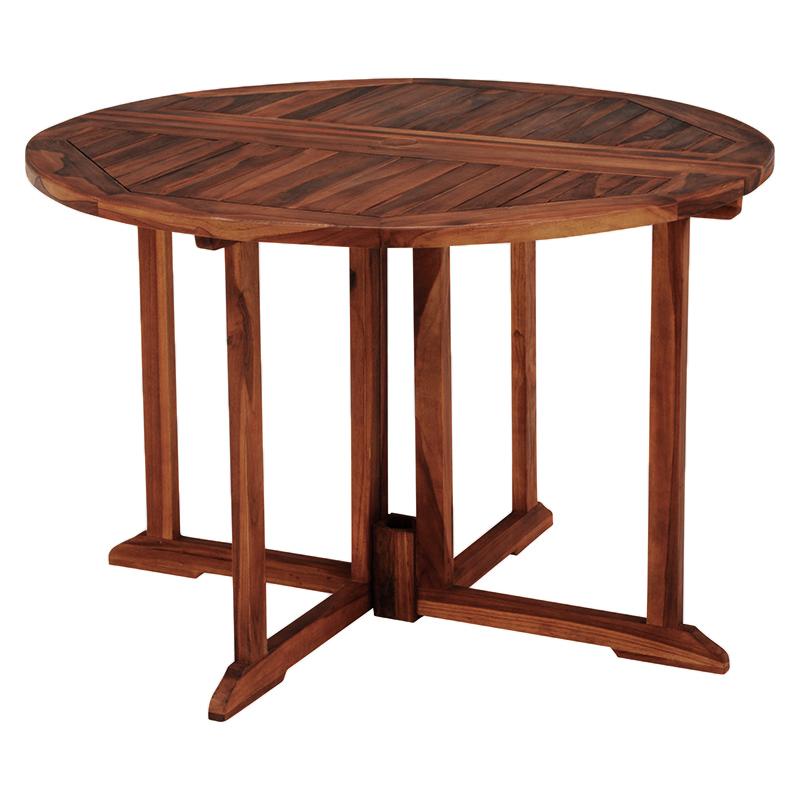 送料無料 木製ガーデンテーブル ラウンドテーブル カフェテーブル 折りたたみ アウトドア 庭 テラス おしゃれ ナチュラル 円形 丸形 天然木  :hag-rt-1597tk:AD JAPAN - 通販 - Yahoo!ショッピング