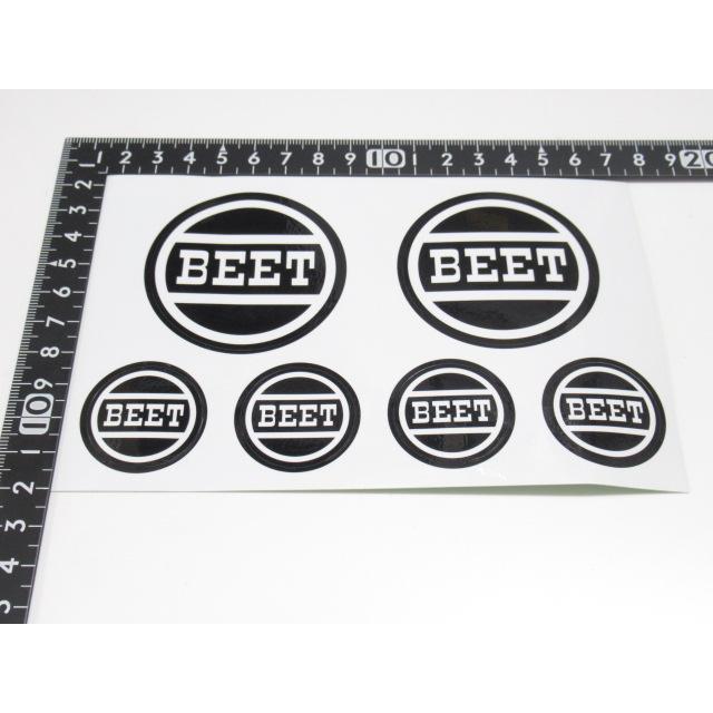 BEET（ビート） 送料無料 BT-35 丸 ステッカーセット ズーマーX