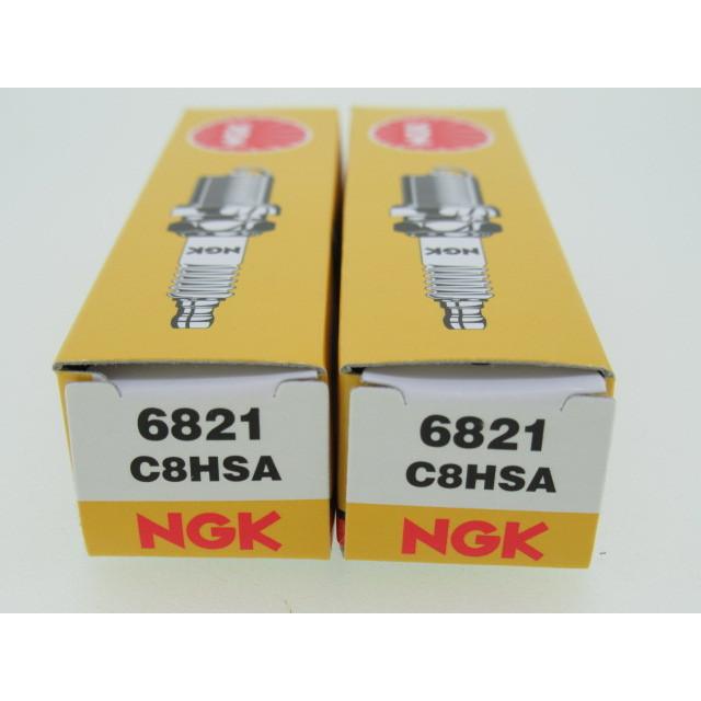 送料無料 C8HSA NGKスパークプラグ 2セット ホンダ CR93/プラグ プラグコード NGK　6821｜adjuster1225｜02