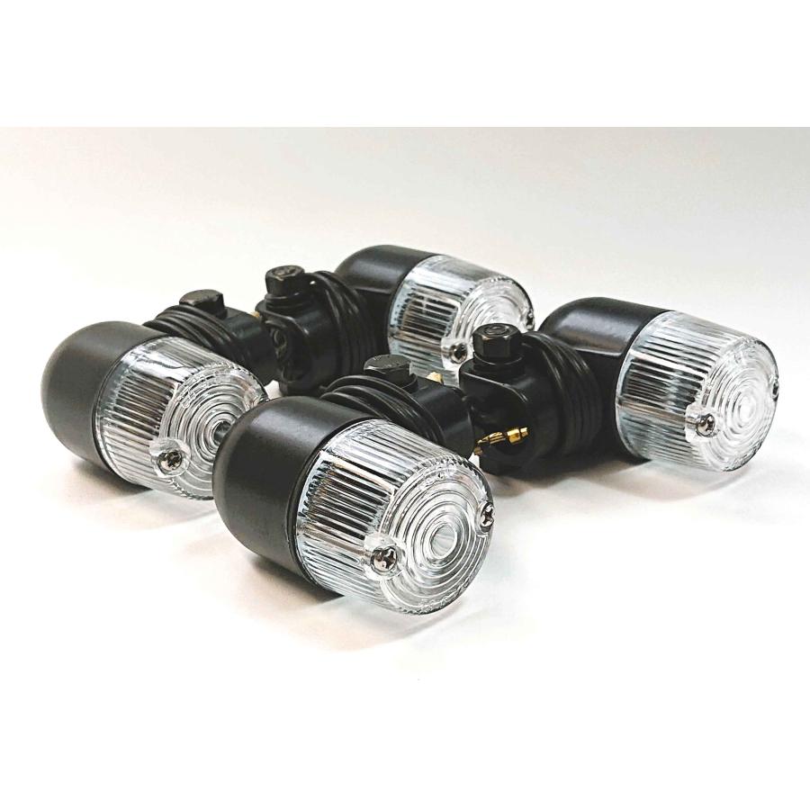 CGC-05 ヨーロピアンウインカー 4個 V-MAX/XJR1300/XJR1200/XJR400/XJ400/SRX600/SR500/SR400/RZ350/RZ250/RZ125 ウインカー