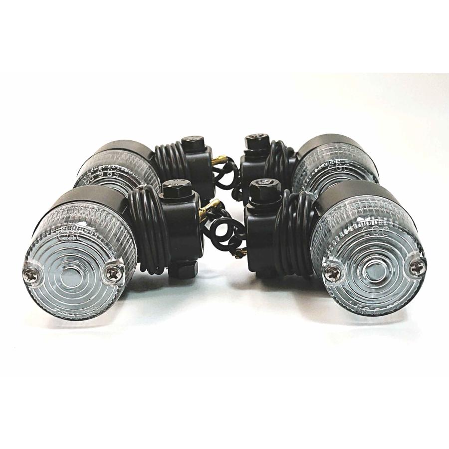 CGC-05 ヨーロピアンウインカー 4個 V-MAX/XJR1300/XJR1200/XJR400/XJ400/SRX600/SR500/SR400/RZ350/RZ250/RZ125 ウインカー