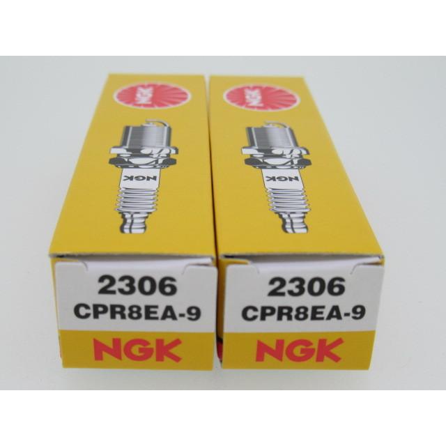 NGK 送料無料 CPR8EA-9 NGKスパークプラグ 2セット カワサキ