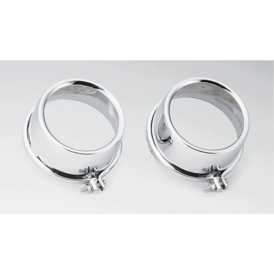 KJ-54 ホンダ CB400F/CB350F メッキ メーターカバー : バイク