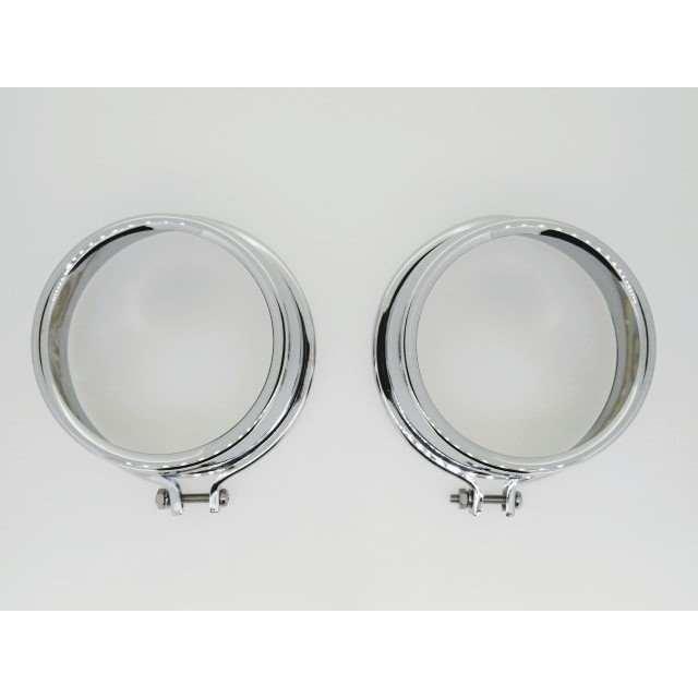 KJ-54 ホンダ CB400F/CB350F メッキ メーターカバー : バイク