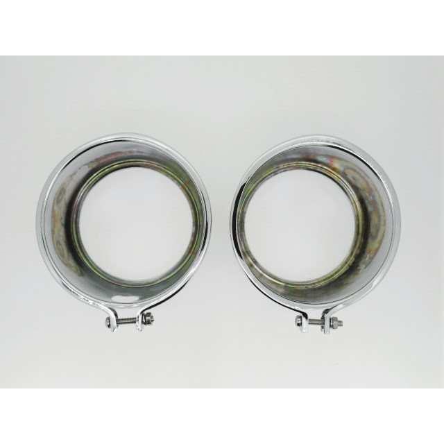 KJ-54 ホンダ CB400F/CB350F メッキ メーターカバー : バイク