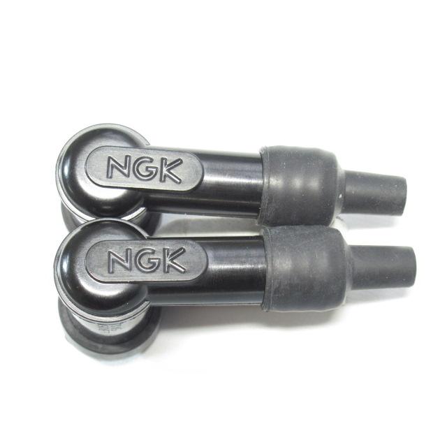 NGK 送料無料 LD05F NGK プラグキャップ 2セット カワサキ Z250FT