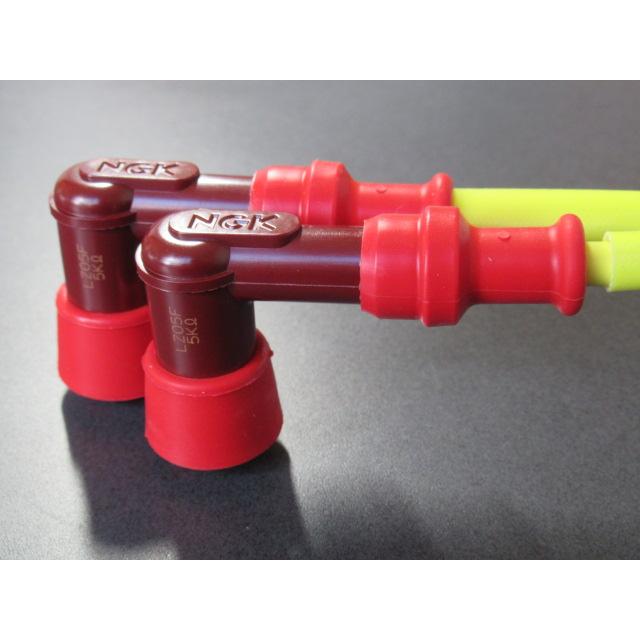 NGK 送料無料 LY11 NGK プラグキャップ＆コード 2セット ヤマハ