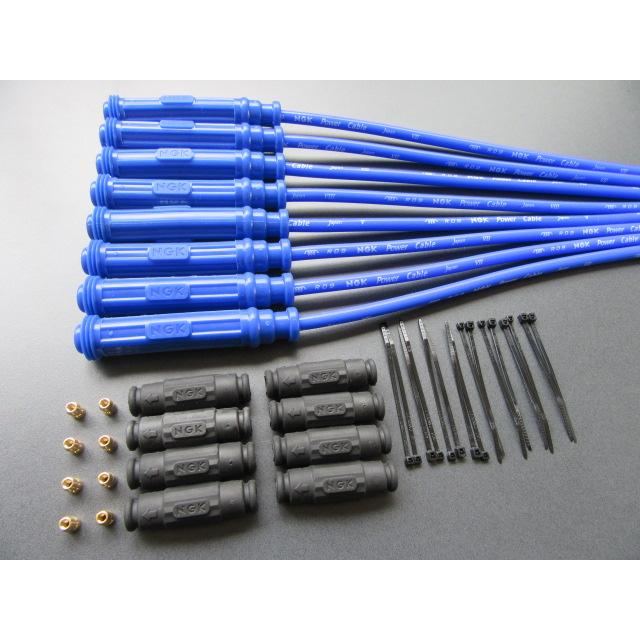 NGK 送料無料 S1B NGK パワーケーブル 8セット カワサキ ゼファー1100