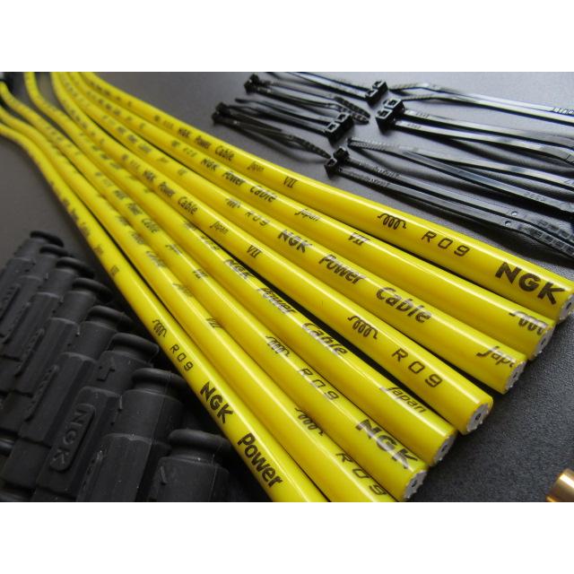 送料無料 S2K NGK パワーケーブル 8セット カワサキ ゼファー1100 プラグコード NGKの画像