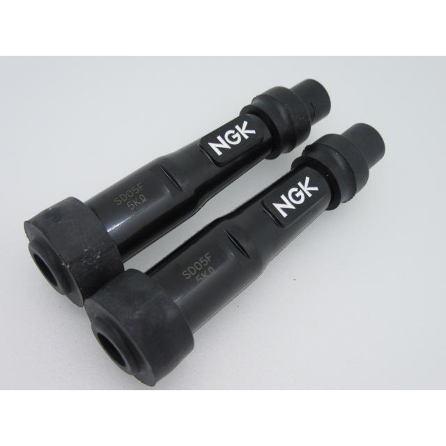 送料無料 SD05F NGK プラグキャップ 2セット スズキ VS750 GSX400E/L/T プラグ プラグコード :SD05F-2 ...