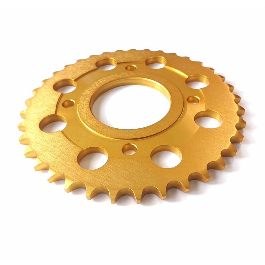 cb250t cb400t ゴールドリアスプロケット36丁　530チェーン用 ホーク用 ゴールドスプロケット 530-37T 400用 CB250T CB400T