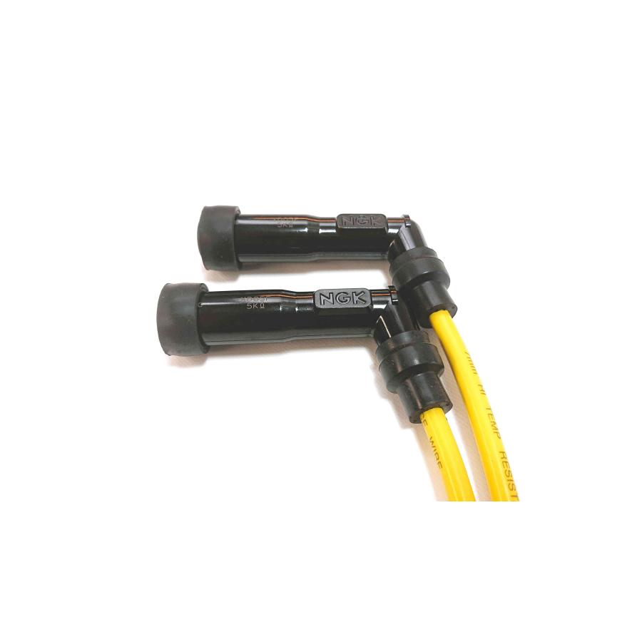 NGK 送料無料 XD05F＆KJ-61 NGK プラグキャップ+ケーブル 2セット