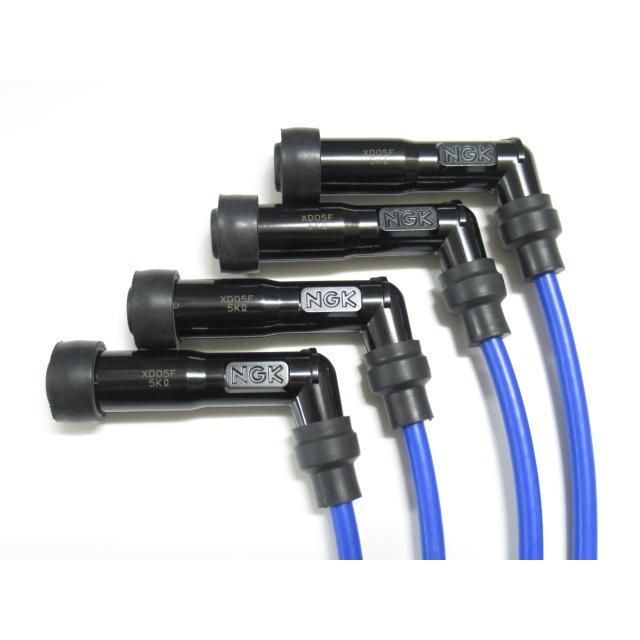 NGK 送料無料 XD05F-KJ-62-4 NGK プラグキャップ+ケーブル スズキ