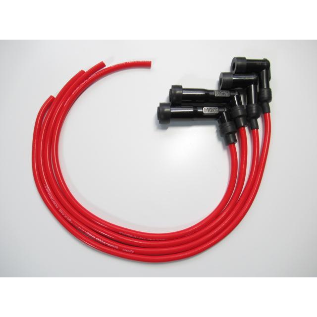 ゆう/4 NGK 送料無料 XD05F-LD05F＆KJ-59 NGK プラグキャップ+ケーブル 4