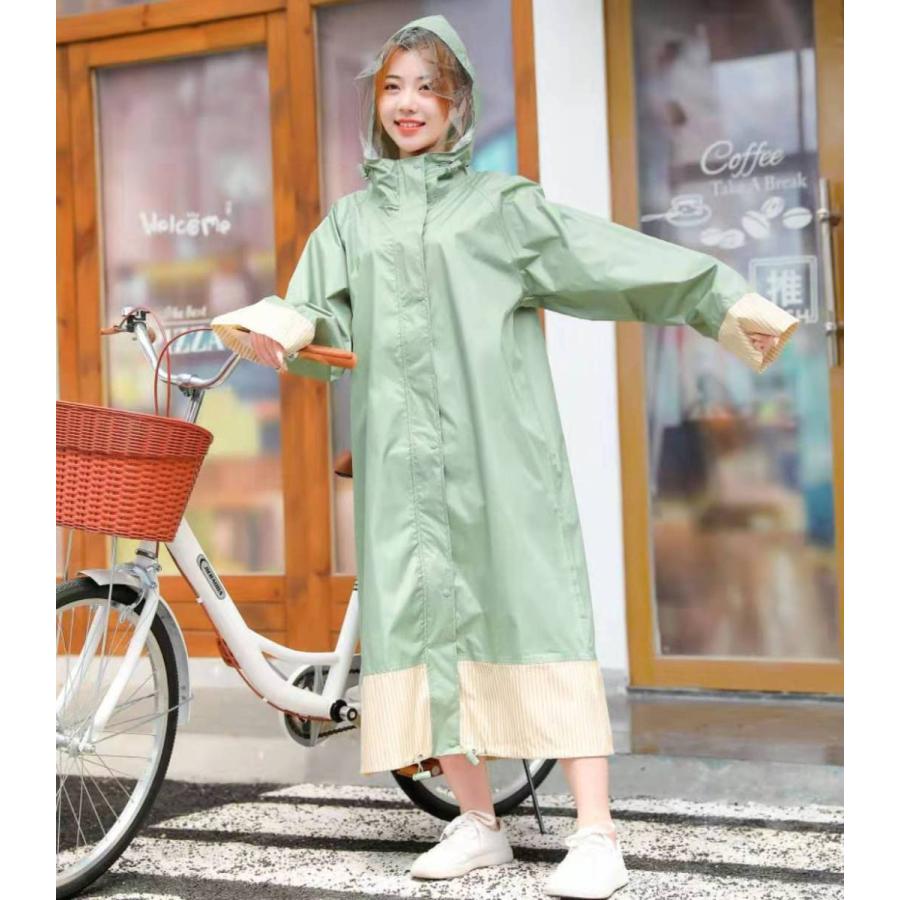 レインコート 自転車 レディース レインポンチョ かわいい おしゃれ レインウェア シュシュポッシュ L 710 6 Ad Libitum 通販 Yahoo ショッピング