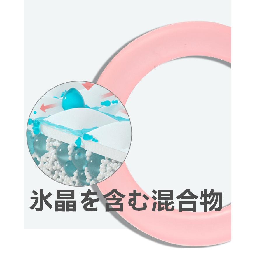 あすつく ネッククーラー アイスリング アイスネックリング 暑さ対策 熱中症対策 首 キッズサイズ 子ども用 大人用 クール｜adlibitum｜13