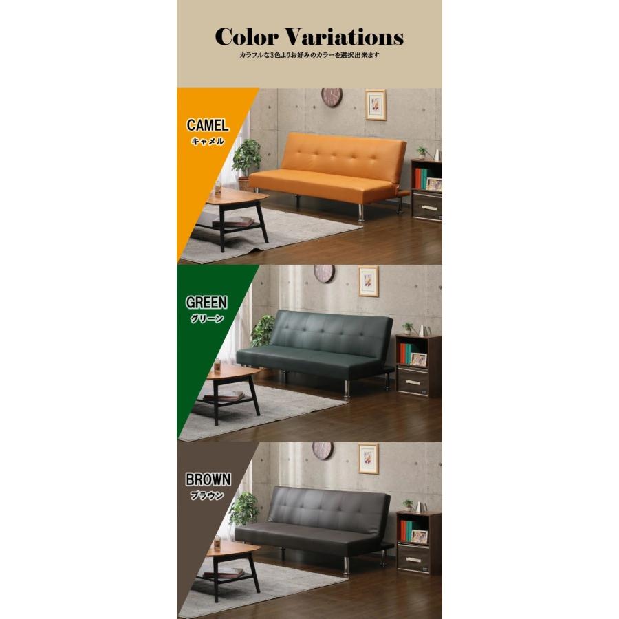 完成品 2WAY 脚付きソファー ソファーベッド 3人掛け 3P 完成品 2WAY 脚付きソファー ソファーベッド 3人掛け 3P