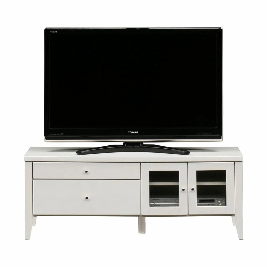脚付き収納テレビ台（テレビボード） 木製 幅120cm ・完成品/3カラー 