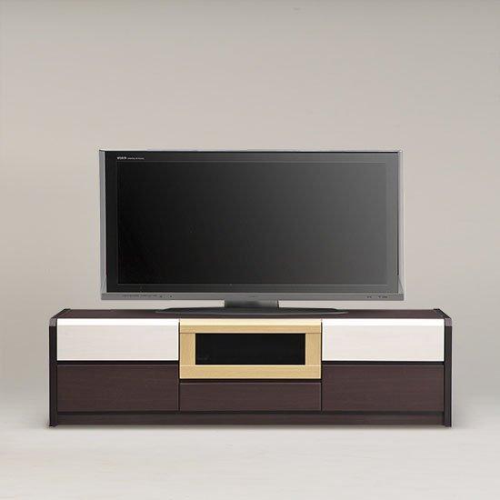 シンプルスタイリッシュテレビ台（テレビボード） 木製 幅180cm