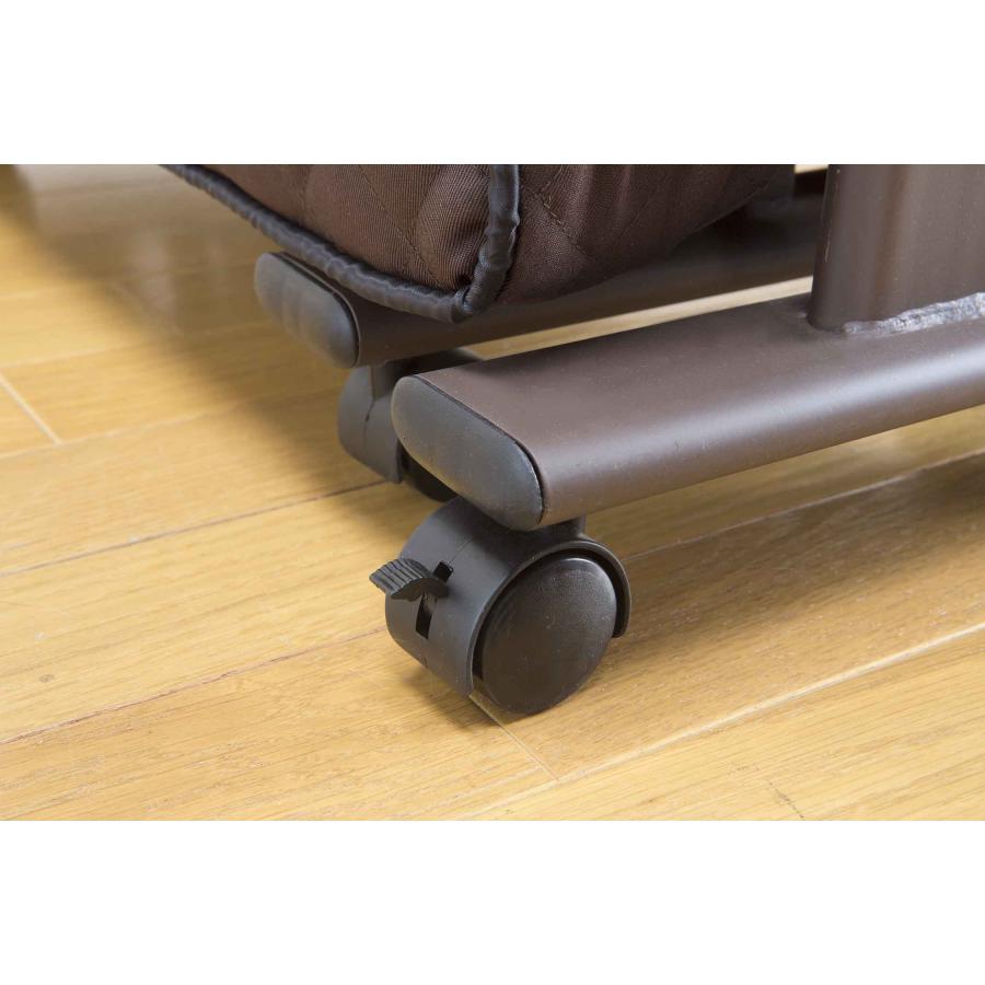 すぐ使えるコンパクト折りたたみベッド 完成品 2S : (W)94cm×(D)187cm